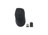 SPEEDLINK AXON Silent & Antibacterial Rechargeable Mouse - Wireless, USB-A/-C, rubber-black