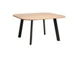 Livetastic Esstisch, Schwarz, Akazie, Holz, Akazie, vollmassiv, Holz, quadratisch, eckig, 140x76x140 cm, Esszimmer, Tische, Esstische, Esstische quadratisch