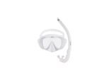 Schwimmbrille YEAZ "Ocean Vibes Snorkel & Mask", weiss (weiß), Sportbrillen, Schwimmbrille