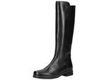 Stiefel GABOR "Gabor Stiefel Leder/Textil", Damen, Gr. 40, schwarz, Leder, Textil, Schuhe Stiefel