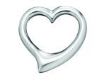Kettenanhänger ONE ELEMENT "Herz Anhänger aus 925 Silber Herz Anhänger aus 925 Silber", silber, Schmuckanhänger, Damen, Silber 925 (Sterlingsilber), Kettenanhänger, Zart & emotional – ein Geschenk, das von Herzen kommt