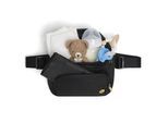 Wickeltasche HUGGIES BABYWEAR "HUGGIES CROSS BODY DIAPER BAG", Baby, schwarz, Web, Polyester, unifarben, Taschen