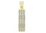 Kettenanhänger ADELIA´S "trendiger Schmuck Anhänger aus 925 Sterling Silber", gold, Schmuckanhänger, Damen, Silber 925 (Sterlingsilber), Kettenanhänger