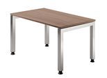 HAMMERBACHER höhenverstellbarer Schreibtisch VJS12/N/S nussbaum