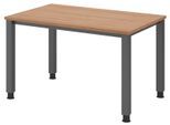 HAMMERBACHER höhenverstellbarer Schreibtisch VQS12/N/G nussbaum