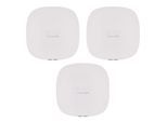 HPE Networking Instant On 3x AP25 (RW) ohne Netzteil Access Point 4x4 Wi-Fi 6 Indoor PoE fähig (Set 3xR9B28A)