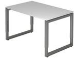 HAMMERBACHER höhenverstellbarer Schreibtisch VRS12/5/G lichtgrau