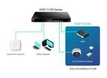 D-Link DMS-1100-10TP 8-Port Multi-Gigabit Ethernet Smart Managed PoE Switch mit 2x10GbE SFP+ ports