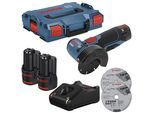 BOSCH Professional Akku-Winkelschleifer-Set 06019F200B