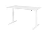 HAMMERBACHER VXMKA16/W/W elektrisch höhenverstellbarer Schreibtisch 70,0 - 120,0 cm - elektrisch weiß / weiß