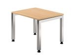 HAMMERBACHER höhenverstellbarer Schreibtisch VJS08/6/S buche