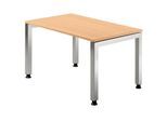 HAMMERBACHER höhenverstellbarer Schreibtisch VJS12/6/S buche