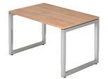 HAMMERBACHER höhenverstellbarer Schreibtisch VRS12/N/S nussbaum