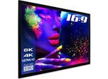 eSmart Professional MIRALE Tageslicht-Rahmen Leinwand grau 213,3 cm 84 Zoll
