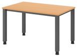 HAMMERBACHER höhenverstellbarer Schreibtisch VQS12/6/G buche