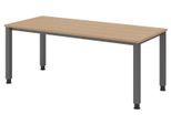 HAMMERBACHER höhenverstellbarer Schreibtisch VQS19/E/G eiche