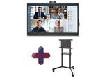 NEC MultiSync WD551 Windows Collaboration Display 138,8 cm 55 Zoll inkl. Neomounts NS-M1250BLACK Rollwagen