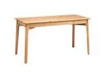 Linea Natura Schreibtisch, Eiche, Holz, Eiche, massiv, 1 Schublade(n) Schubladen, rechteckig, konisch, 65x75x140 cm, Fsc, Arbeitszimmer, Schreibtische, Bürotische