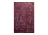 Teppich HOMIE LIVING "Sienna", rot (bordeaux), B:70cm H:20mm L:140cm, Polyester, Teppiche, Teppich, Hochflor, Microfaser, uni, weich & kuschelig, Wohnzimmer, Schlafzimmer