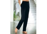 Schlupfhose FEEL GOOD, Damen, Gr. 24/25, Kurzgrößen, schwarz, 70% Polyester, 30% Viskose, unifarben, Hosen Schlupfhose