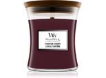Woodwick Phantom Cherry geurkaars met een houten lont 275 g