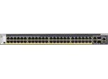 Netgear M4300-52G-PoE+ (GSM4352PA) 48-Port Gigabit PoE+ Stapelbarer Managed Switch mit 4 10G Ports (550W PSU)