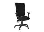 hjh OFFICE Profi Bürostuhl ZENIT HIGH Stoff mit Armlehnen (höhenverstellbar)