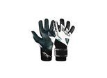 Torwarthandschuhe REUSCH "Attrakt Freegel Fusion Goaliator", Damen, Gr. 10.5, bunt (silberfarben, weiß), 69% Elastodien, 22% Polyester, 5% Polyamid, 4% Lederimitat, mehrfarbig, Handschuhe, mit maximalem Grip