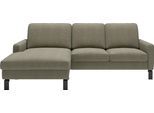 Ecksofa HOME AFFAIRE "Lecce, L-Form, Federkernpolsterung, Breite 224 cm", oliv, B:224cm H:86cm T:164cm, 100% Polyester, Sofas, Ecksofa, inkl. saugroboterfreundliche Höhe & schmale Armlehnen