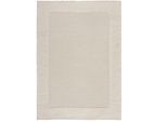 Teppich FLAIR RUGS "Rue", beige (natur), B:200cm H:10mm L:290cm, Kunstfaser, Wolle, Teppiche, Teppich, aus einem Wollmischgewebe, handgearbeitet