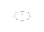 Armband ELLI "Plättchen Coin Rund Matt Struktur 925 Silber" Gr. 16, silber, Armbänder, Damen, 16cm, ohne Stein, Silber 925 (Sterlingsilber), Armband