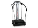 Crazy Fit Massage Fitness Vibrationsplatte inkl. Bänder Silber