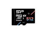 Silicon Power Hypera - flash memory card - 512 GB - microSD PCI Express Gen 3x1 UHS-I