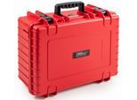 B&W Case Type 6000 Rot mit Schaumstoffeinsatz