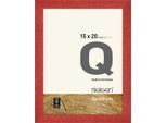 Nielsen Holzrahmen 6517011 Quadrum 15x20cm rot