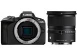 Canon EOS R50 schwarz + Sigma 12mm f1,4 DC (C) - Dealpreis