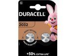 Duracell Knopfzelle CR2032 3V 2er Blister