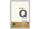 Nielsen Holzrahmen 6535007 Quadrum 20x30cm silber