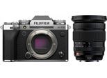 Fujifilm X-T5 Gehäuse silber + XF 16-55mm f2.8 R LM WR II