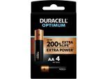 Duracell MN1500 Optimum AA 4er Blister