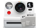 Polaroid Now Kamera weiß + 600 B&W Film 8x 2er Pack
