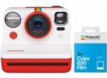Polaroid Now Gen2 Kamera Rot + 600 Color Film 2x8