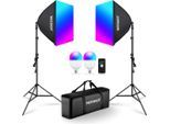 NEEWER NK800 60cm Softbox LED Videolicht-Set inkl. Stative