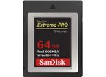 SanDisk Extreme PRO CFexpress Card Type B 64GB