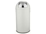 P & B Abfalleimer, Beige, Metall, 50 L, 74 cm, Küchen, Küchenausstattung, Mülleimer