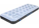 Luftbett HIGH PEAK "Single Comfort Plus", blau (grau, blau, schwarz), Luftbetten, B/H/L: 74cm x 20cm x 185cm, Materialmix, B:74cm H:20cm L:185cm