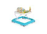 Moni Lauflernhilfe Forest Lieder Lichter Spielcenter Räder faltbar Stopper 12 kg blau weiß