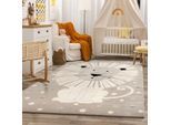 Teppich THE CARPET "Everest Kids", beige, B:140cm H:14mm L:200cm, Polypropylen, Teppiche, Teppich