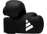 Boxhandschuhe ADIDAS PERFORMANCE "Adidas Hybrid 25" Gr. 12, schwarz, Boxhandschuhe, 12 12, Kunstleder