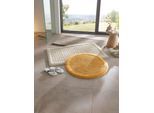 Badematte HEINE HOME Gr. 3, beige (ecru), rechteckig (60cm x 100cm ), 1 Stk., Badematten, Badematte